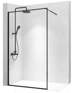 Ścianka Prysznicowa Walk In Rea Bler Black 80 cm