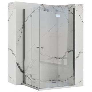 Składana Modułowa Kabina Prysznicowa Rea Fold N2 80x80 cm