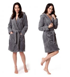 Szlafrok Damski DIAMOND Grey S/M