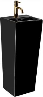 Umywalka ceramiczna wolnostojąca Kamila Black