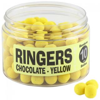 Kulki i Dumbells'y Ringers 10mm BandemsBoilies - Chocolate Yellow