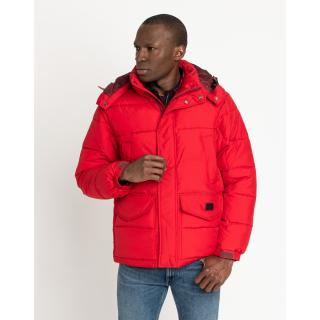 Kurtka Męska Lee Puffer Jacket Warp Red L87XUMKG