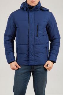 Kurtka Męska Wrangler Protector Jacket Blue DEPTHS W4A2W3XJY