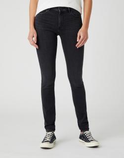 Spodnie Damskie Wrangler Skinny Jeans In Soft Nights W28KZJ30B