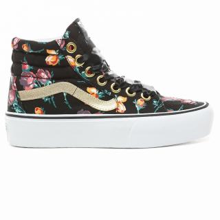 U Buty SK8-Hi Platform 2 (Oversized Lace) Floral/True White Vans VN0A3TKNVSR1