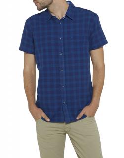 Wrangler S/S 1 PKT Shirt DEEP Water W5950CNDF