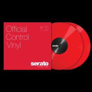 12" płyta z kodem czasowym Serato Standard Colours RED (para)