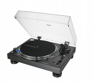 Audio-Technica AT-LP140X-BK - Gramofon manualny z napędem bezpośrednim