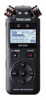 Tascam DR-05X - Ręczny rejestrator stereo z interfejsem audio USB