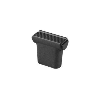 Gałka do mebli czrny mat ryflowany Riva 24252Z0260M.N2