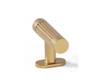 Gałka do mebli typu T-Bar mosiądz szczotkowane Fluted 6880.220