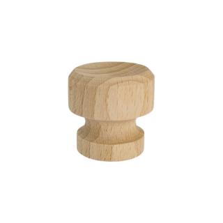 Gałka drewniana meblowa z mufą  ∅ 30 mm -  GD00750