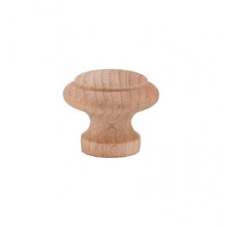 Gałka drewniana meblowa z mufą  ∅ 35 mm -  GD00290