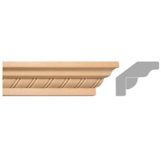 Gzyms drewniany rzeźbiony sztukateria 47x41x1200 mm EM00282