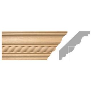 Gzyms drewniany rzeźbiony sztukateria 69x69x1200 mm EM00283