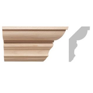 Gzyms drewniany rzeźbiony sztukateria 83x49x1200 mm EM00426