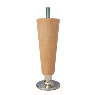 Noga drewniana meblowa z stopką ∅ 54xH 140 mm WY01735.CR