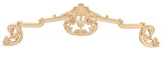 Ornament korona ażurowa z pyłu drzewnego 1810x H500 mm F560202