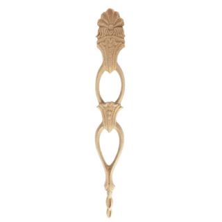 Ornament kwiatowy girlanda z pyłu drzewnego 40x12x275 mm  F560648