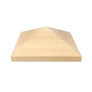 ornament piramida drewniana daszek 110x110x H 45 mm – DR00545