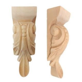 Ornament , podpora ręcznie rzeźbiona 62x42x H185 mm  WY00084