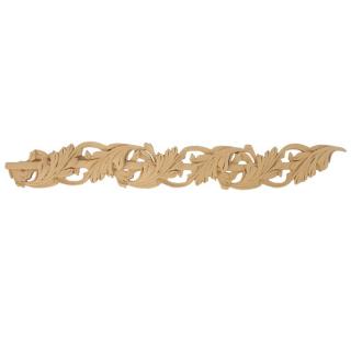 Ornament w kształcie liści z pyłu drzewnego 270 x H37 mm F574543