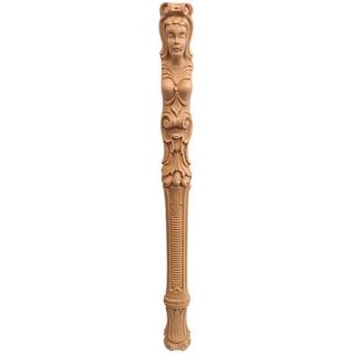 Pilaster, Kariatyda ,ornament z pyłu drzewnego 65xH725 mm F560181