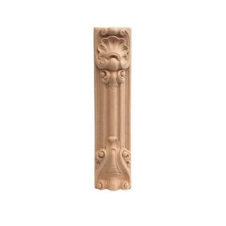Pilaster, ornament z pyłu drzewnego 75x45x335 mm F560528