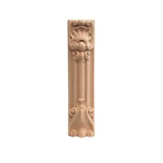 Pilaster, ornament z pyłu drzewnego 75xH335 mm F560528