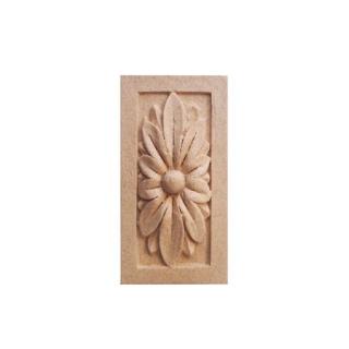 Rozeta Ornament  z pyłu drzewnego 40x75x13 mm F560388