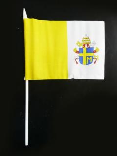 Flaga Papieska Herb Jan Paweł II FRANCISZEK ŚWIATOWE DNI MŁODZIEŻY 45x30 cm