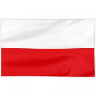 FLAGA POLSKI  BARWY BIAŁO-CZERWONE 100/60cm