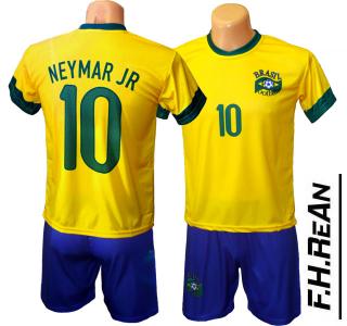 Komplet Strój Brazylia Neymar 10 Mistrzostwa Świata