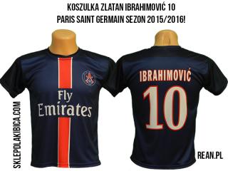 KOSZULKA PSG ZLATAN IMBRAHIMOVIĆ PARIS SAINT GERMAIN SEZON 2015/2016!