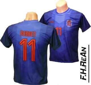 Koszulka Robben Holandia Mistrzostwa Świata Granatowa