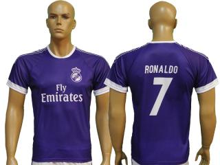 KOSZULKA RONALDO 7 REAL MADRYT WERSJA WYJAZDOWA SEZON 2016/2017