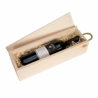 Drewniane pudełko na wino K-951