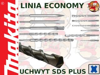 D-00147 MAKITA Wiertło 2-ostrzowe do betonu ECONOMY SDS PLUS 8x210mm