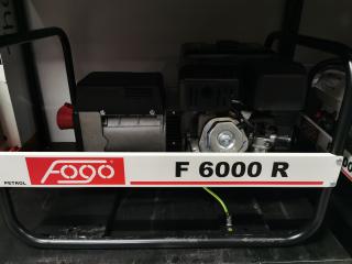 F6000R FOGO Agregat prądotwórczy 400V/230V 5,5kVA/3,0kW AVR silnik na PB Rato R300