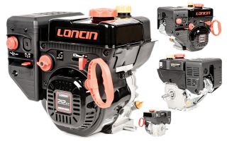 LONCIN LC170FS-A35 Snow Series Silnik spalinowy PB95 212cm³ 6,5KM 85mm/19,04mm (3/4")