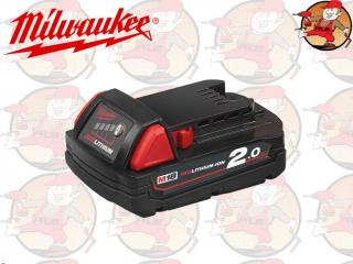 M18B2 M18trade; akumulator 2,0 Ah  MILWAUKEE M 18 B2 , nr. 4932430062