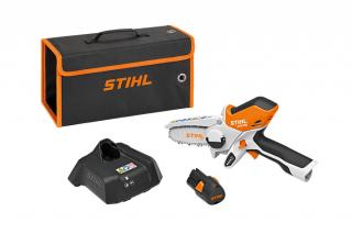 STIHL GTA26 Zestaw akumulatorowa pilarka łańcuchowa AS2+AL1 / 10cm / 10,8V / GA010116918