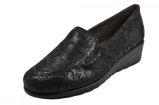 CAPRICE 24701-42 010 black reptaile