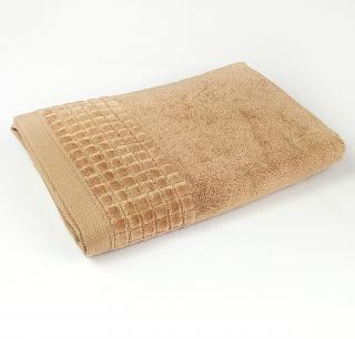 Ręcznik bawełna egipska LARISA 70x140 beżowy