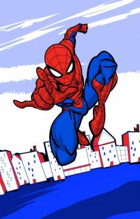 Ręcznik Disney 30x50  - Spiderman