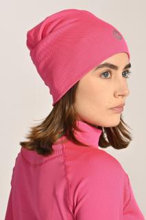 Czapka smerfetka termoaktywna GloPink