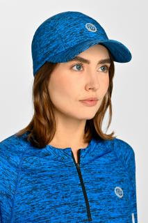 Czapka z daszkiem Melange Cobalt