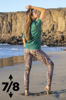 Legginsy 7/8 4K Ultra HD z Pasem Sand Panther - OSLP7-11K8