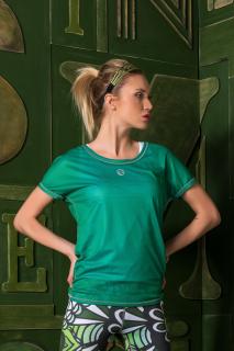 T-shirt Luźny Greenish Melange - OTD-601 - Sample