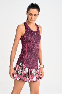 Tank top bokserka damska biodegradowalna Blink Pink